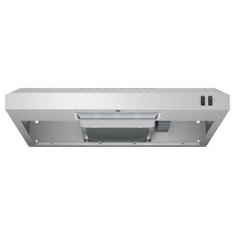 30 stainless steel under cabinet range hood fan|ge 30 inch kitchen fan.